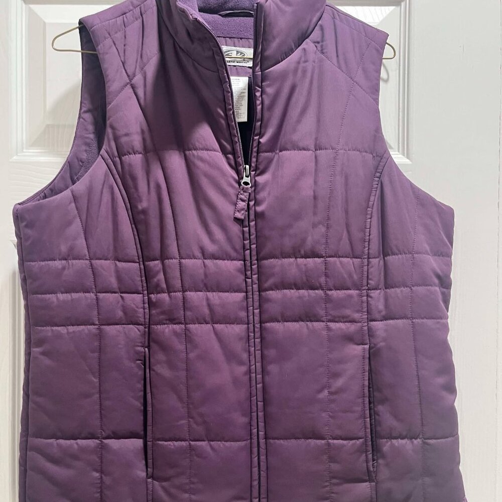 Puffer Vest - Athletic Works - Medium - Purple